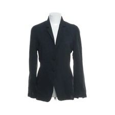 Emporio Armani, Blazer, Größe: 38, Schwarz, Acetat/Seide/Viskose, Damen #Hxr