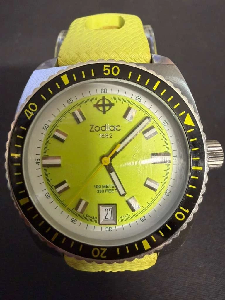 Zodiac Quartz Battery Diver Watches for sale | eBay