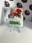 2025 Topps x Bob Ross Joy of Baseball Elly De La Cruz Budding Talents Green /75
