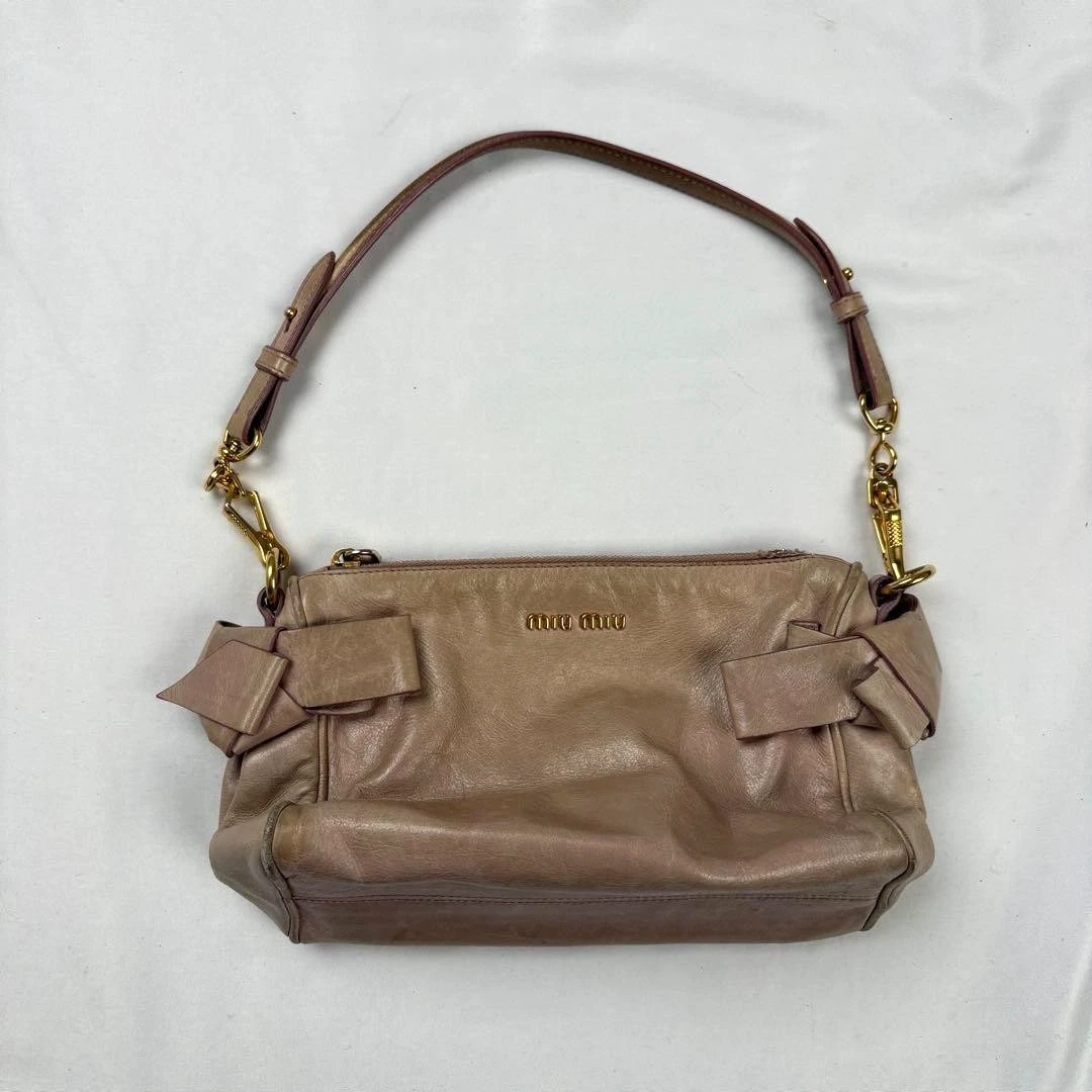 Miu Miu Leather Clutch Bags for Women for sale | eBay
