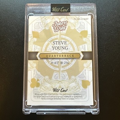 2025 Wild Card Multi Jokers Wild Joker 1/1 - Steve Young | eBay