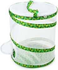 Butterfly and Insect Garden Habitat Mesh Cage Collapsible Design, Bug...