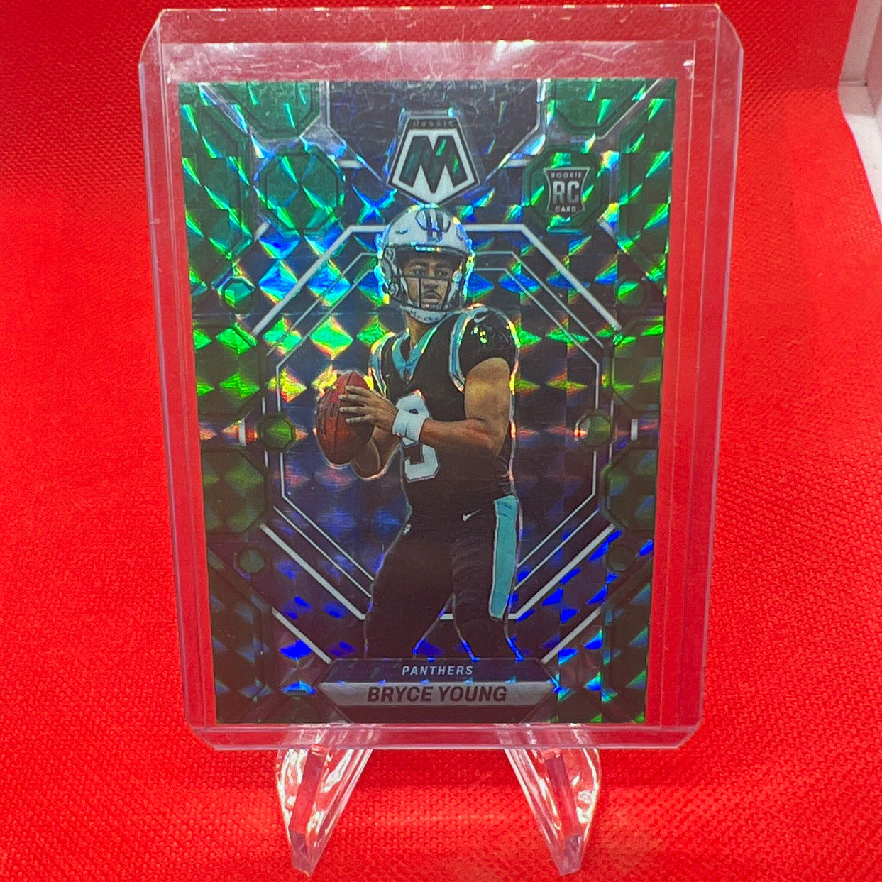 Bryce Young Panini Mosaic #290 Green