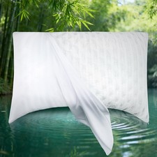 Cooling Side Sleeper Pillow Case, Curved Breathable Pillowcase for Hot Sleepe...