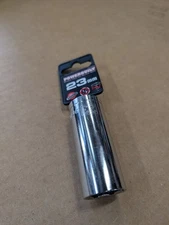 NEW Powerbuilt 1/2" Drive  23 MM 6 Point Deep CHROME Socket # 640838 LIFETIME