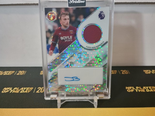 2025-26 Topps Pristine Premier League Pristine Pieces Auto Jarrod Bowen #PPAR-JB