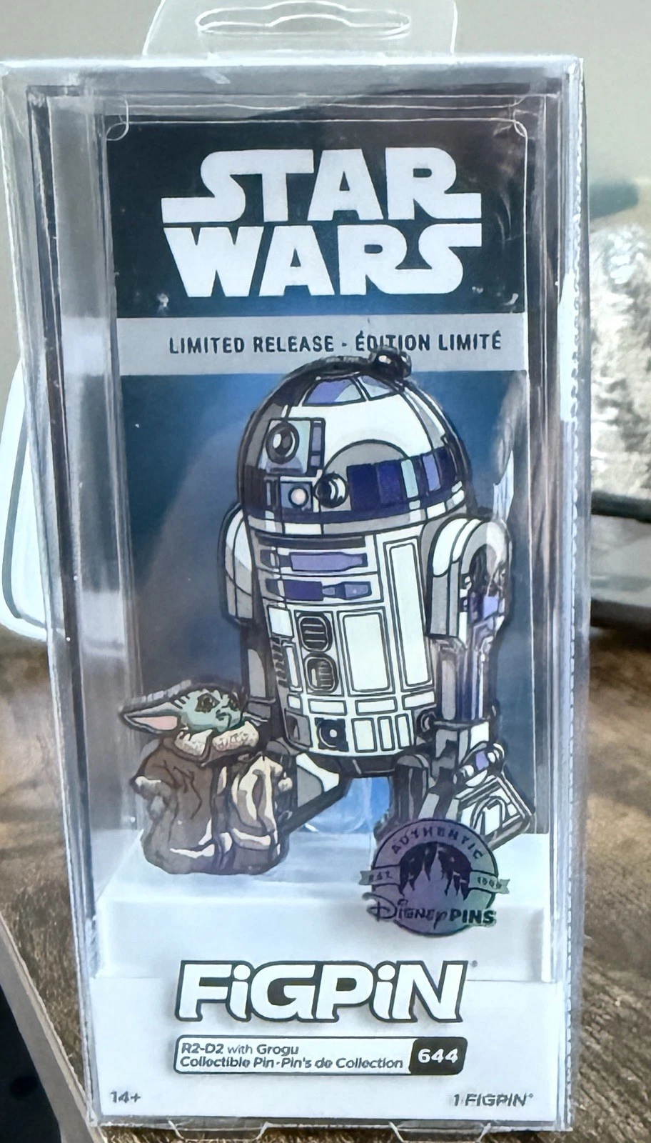 Figpin Star Wars Disney Parks R2-D2 And Grogu 644 - LIMITED EDITION