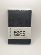Clever Fox Food Journal / Healthy Lifestyle / Black NEW sealed A5 6mon Hardcover