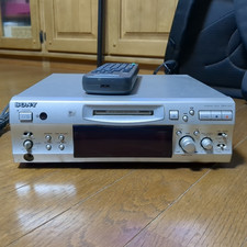 Sony MDS-S39 MiniDisc Deck Recorder Player Compact Component Audio System Silver