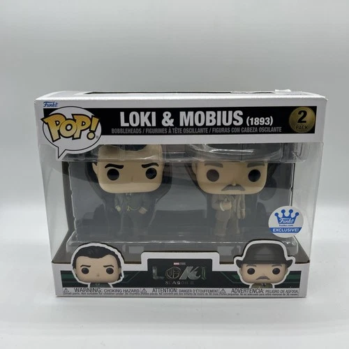 Funko Pop! Vinyl: Marvel - Loki & Mobius (1893) 2-Pack - Funko (Exclusive)