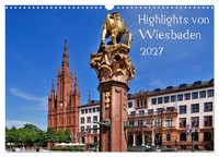 "Calendar 2027 · US Version · Wiesbaden Highlights (Wall Calendar 2027 17\" × 12\""
