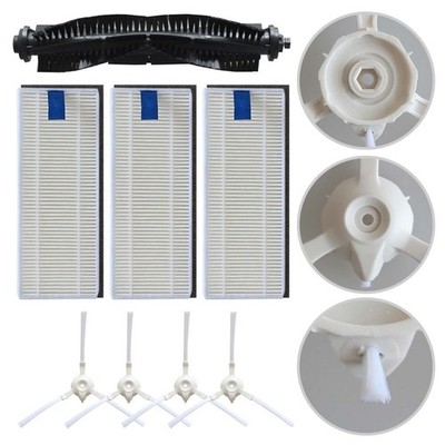 Für Bobsweep für Bob Ersatz Seitenbürsten und Essential Filter Set