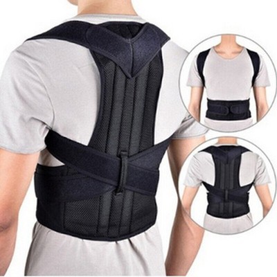 Unisex Posture Corrector Korsett Unterstützung Rücken Schulterstütze Gürtel