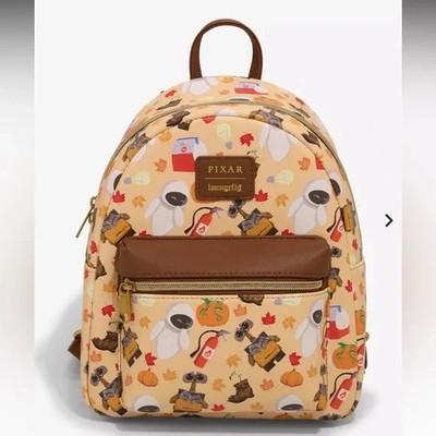 Loungefly Disney Pixar WALL-E Fall Icons Mini Backpack  display picture 3