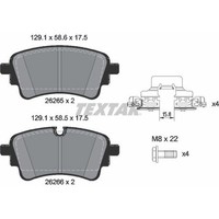 Textar 2626503 Bremsbelagsatz FüR Audi Q5 A4 B9 A6 C8 A5 A7 8W2 8WC 8W5 8WD FYB