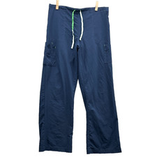 Carhartt Force Scrub Pant Men XL Blue Cargo Workwear Jogger Professional Uniform