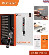 Artistic Freedom: Cordless Engraver Pen with 30 Bits & Mastery Guide Included