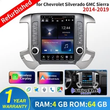 Wireless Carplay Car Stereo Radio For Chevolet  Silverado GMC Sierra 2014-2019