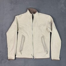Arcteryx Womens Covert Cardigan Fleece Jacket Oatmeal Heather Full Zip Small