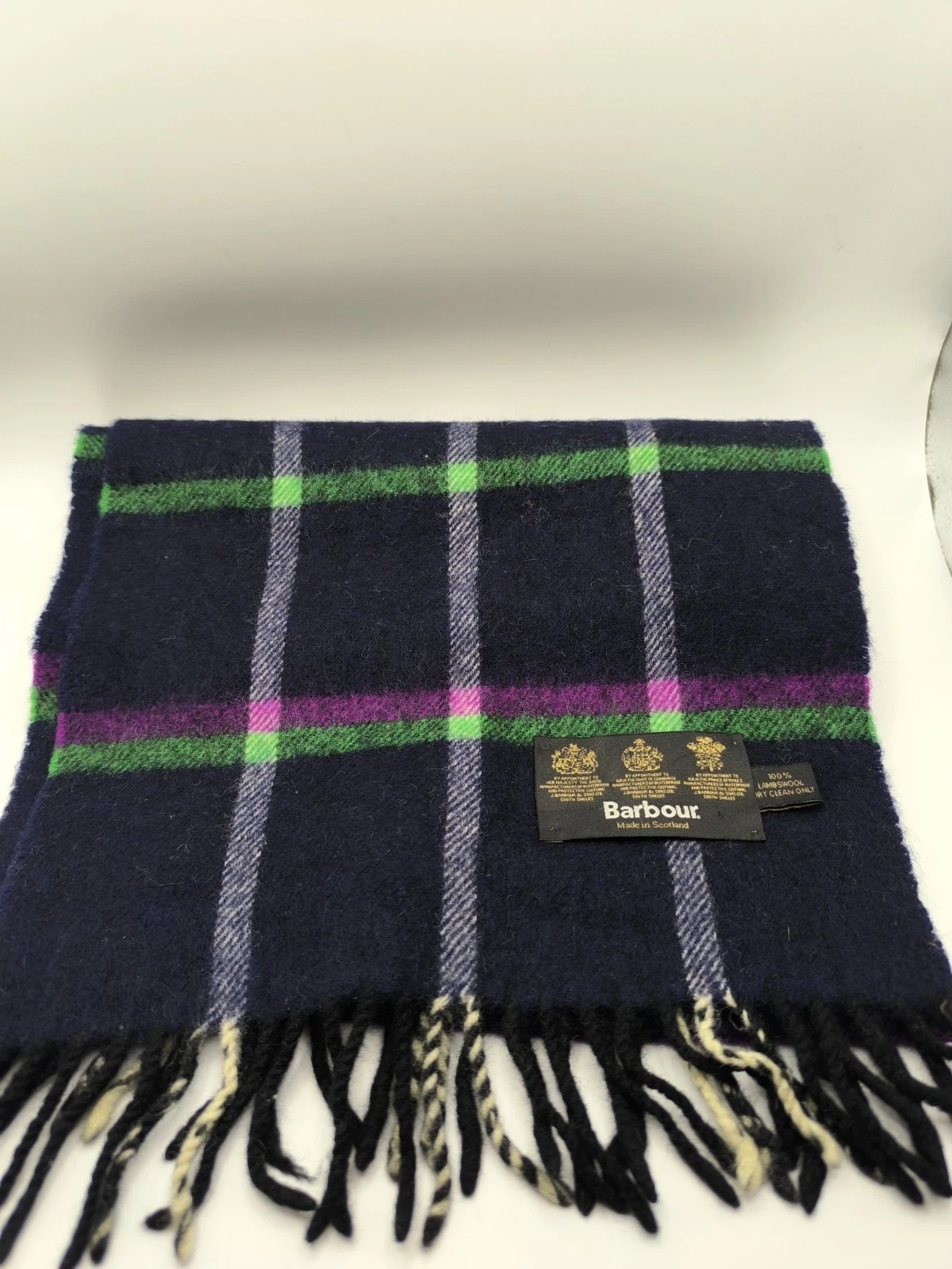 Vintage Barbour Scarf, Lovely Vintage Barbour, Great Vintage Condition
