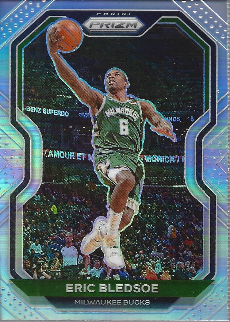 2020-21 Panini Prizm Prizms Silver #17 Eric Bledsoe - BSK