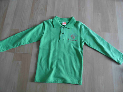 KENSINGTON KIDS schönes Langarmpoloshirt Glückskäfer Gr. 116 NEU