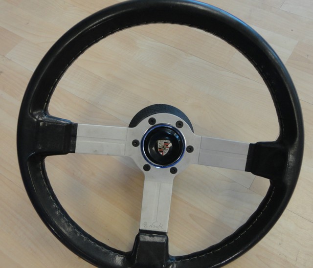 Porsche 911/914 NARDI steering wheel and hub assembly eBay