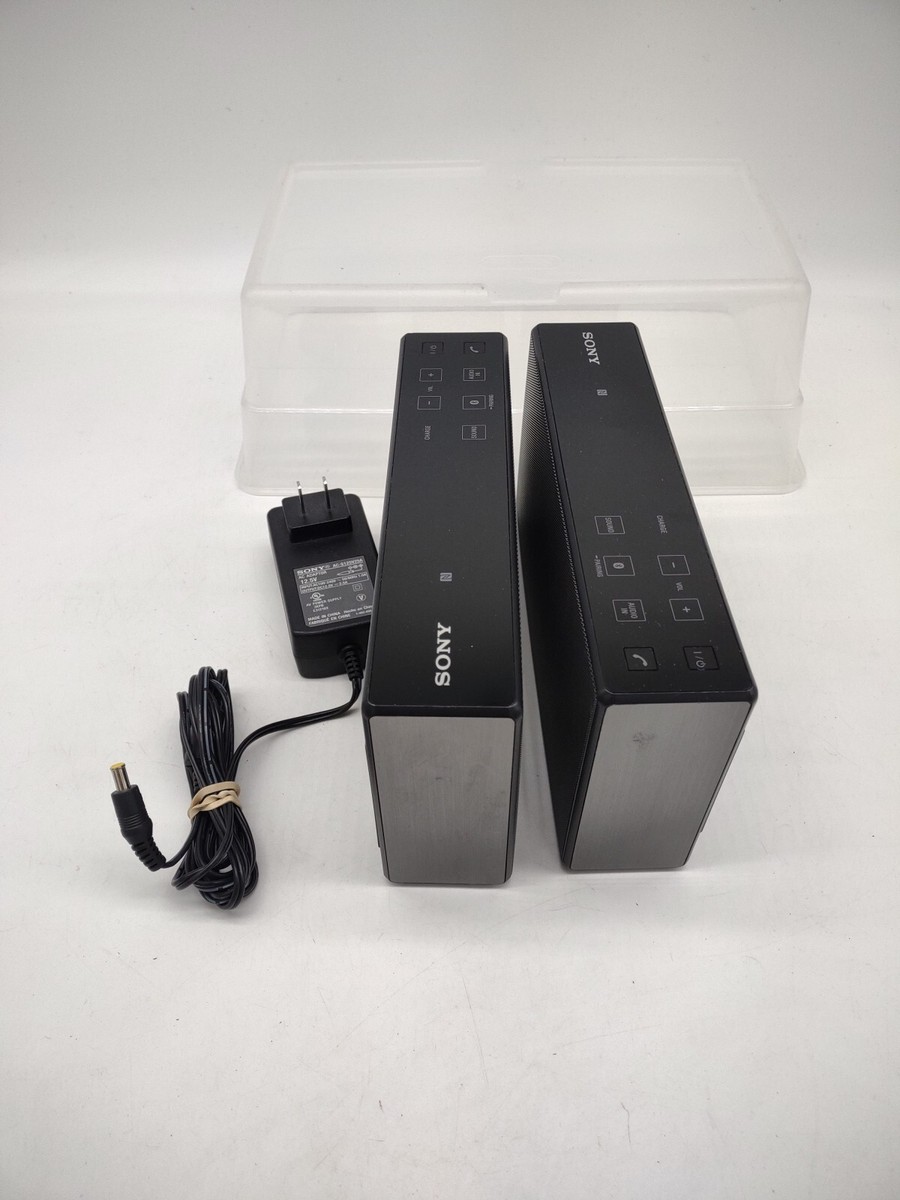 2 Sony SRS-X5 Portable Wireless Speakers Bluetooth - Black