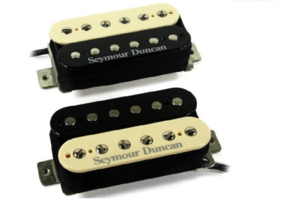Seymour Duncan Distortion SH-6 & SH-2 Jazz Zebra Humbucker Guitar Pickup Set