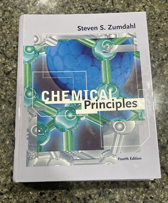 Chemical Principles 4th Edition Textbook by Steven S. Zumdahl (Hardcover) NEW