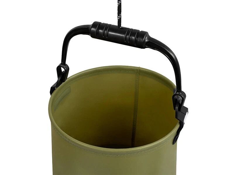 Delphin Barel EVA Falteimer 5L + 5m Seil Wurfeimer Wassereimer Eimer faltbar NEW - Bild 2 von 4