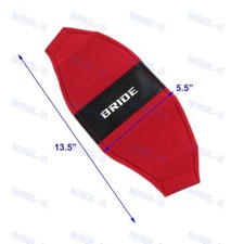 X2 Jdm Bride Racing Seat Red Carbon Side Cover Repair Decoration Pad Seat Racing