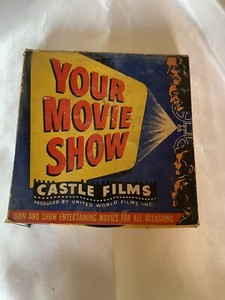 Vintage 16mm castle films Your Movie Show Terry Tunes A Bull Frog silent film