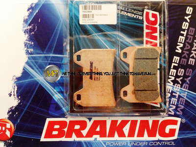 F�R MOTO GUZZI BREVA 750 2004 04 Bremskl�tze Bremsbel�ge VORNE SINTER BRAKING