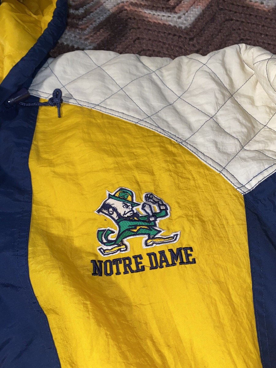 Vintage Notre Dame Fighting Irish Quikted Starter Jacket XXL Vintage Notre Dame Fighting Irish Quikted Starter Jacket XXL
