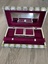 Rajasthan Collection Meenakri Large Jewelry Box Handmade Peacock
