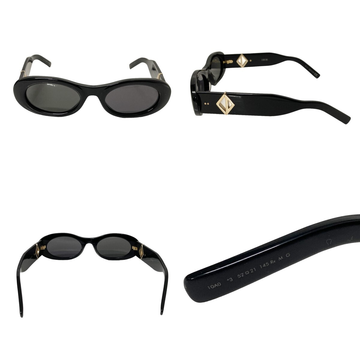 Dior CD Diamond R1I Black Sunglasses, Size 52 21 | eBay Dior CD Diamond R1I Black Sunglasses, Size 52 21 | eBay