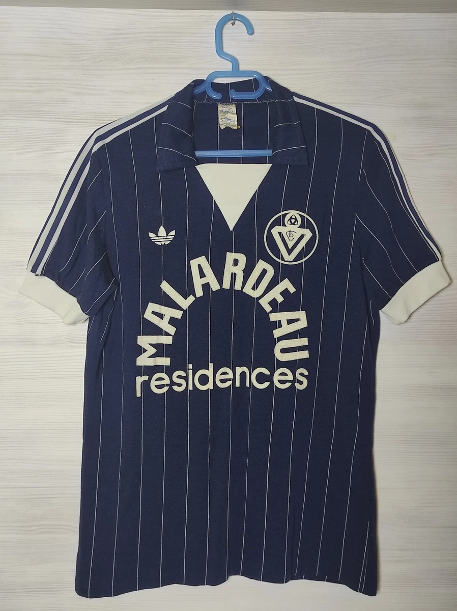FC GIRONDINS DE BORDEAUX 1981 84 HOME SHIRT ADIDAS JERSEY SIZE M