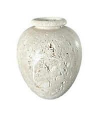 Vaso In Travertino Romano h.23cm / Roman Travertine Vase h.23cm