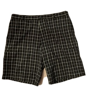 adidas plaid golf shorts