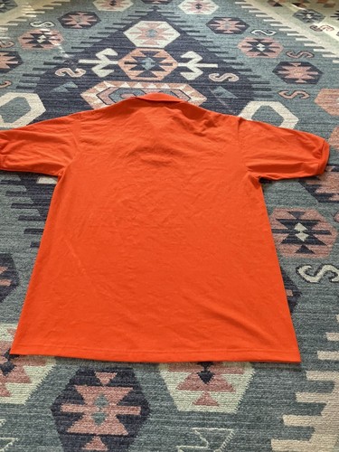 UVA University of Virginia Polo Short Sleeve Mens M Medium Orange - Picture 14 of 14
