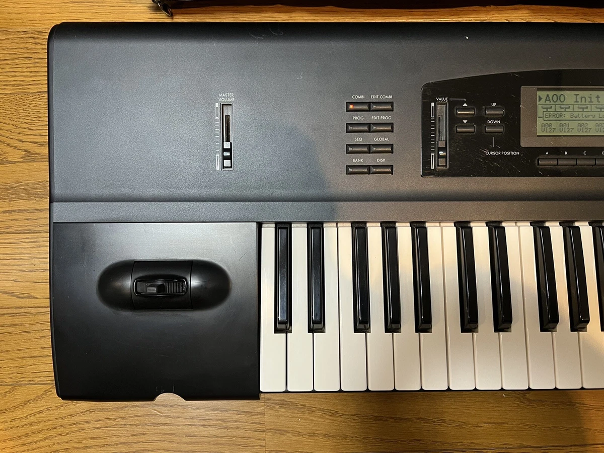 KORG 01/W FD Used 61-Key Keyboard Synthesizer