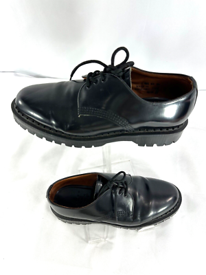 Genuine men SANDRO lace up black leather shoes 42  9 US Sandro - black tumbled derby main image 4
