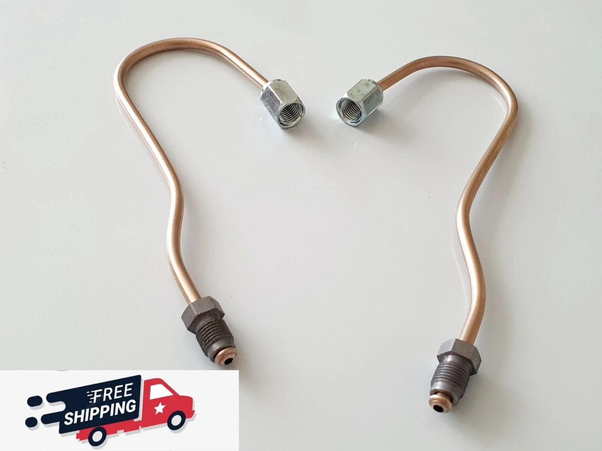 Front Set Brake Pipes For Ford Escort Capri MK1 2 3 M16 caliper