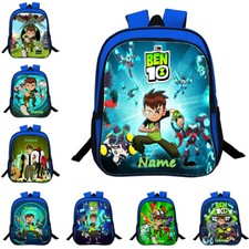Ben10 Personalised School Bag Kids Boys Backpack Rucksack 13inch Blue