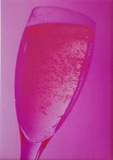 Fine Art Photography Liquor Wine Glass Still Life Faces2Art 5x7 Matted Pink