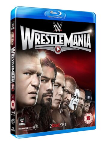 WWE: WrestleMania 31 (Blu-ray) John Cena Brock Lesnar Roman Reigns Daniel Bryan - Imagen 1 de 5