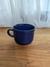 NEW Royal Norfolk Blue Ceramic Soup Mug with Handles, 22 oz