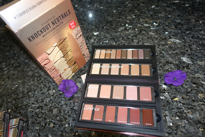 Smashbox  knockout neutrals master class palette 10 eyeshadow 6 lipstick 11 pow