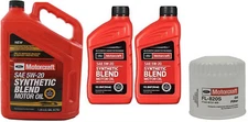Motorcraft Oil Change Kit wFl-820s Filter & 7qts 5w20 Synthetic Blend Motorcraft